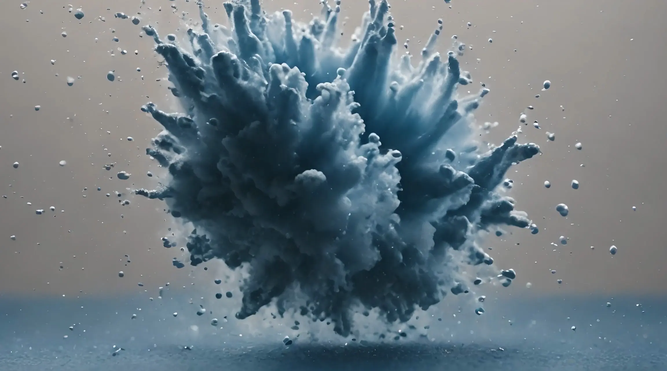 Underwater Burst Dynamic Water Explosion Stock Video